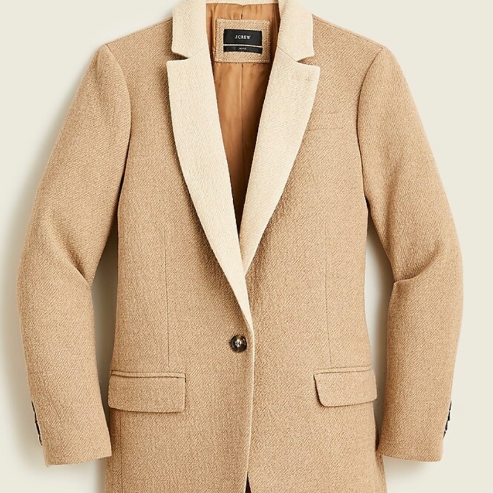 J. Crew Blazer  Brown Cream